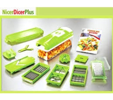 Nicer Dicer Plastik 14 Parça Rende Seti