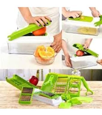 Nicer Dicer Plastik 14 Parça Rende Seti