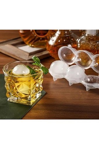 Yummy Dondurma Şekilli Plastik Kapaklı Renkli Buz Kalıbı