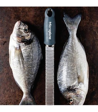 Microplane Premium Classic Zester Paslanmaz Çelik Rende Koyu Gri
