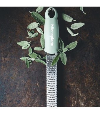 Microplane Premium Classic Zester Paslanmaz Çelik Rende Adaçayı Yeşili