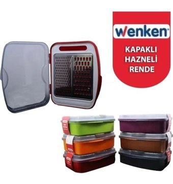 Wenken Hazneli Plastik 2 Parça Rende Seti