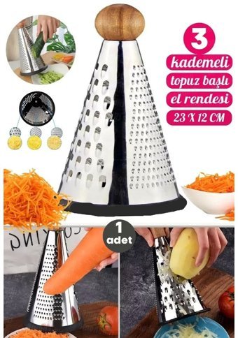 Berdina Home Paslanmaz Çelik - Plastik Rende