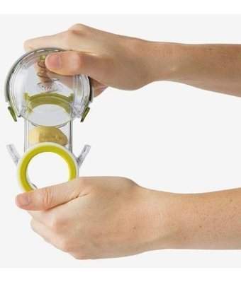 Chef'n Paslanmaz Çelik - Plastik 4 Parça Rende Seti