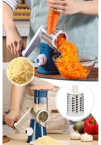 Tilbe Home Kollu Çelik 3 Parça Rende Seti