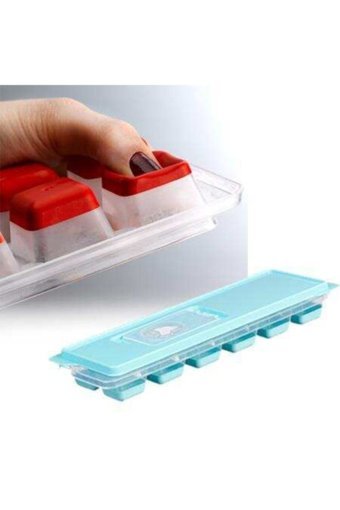 Farilya Concept Kare Şekilli Plastik Kapaklı Renkli Buz Kalıbı