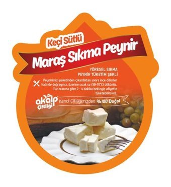 Akalp Çiftliği Sıkma Keçi Peyniri 500 gr