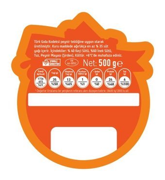 Akalp Çiftliği Sıkma Keçi Peyniri 500 gr