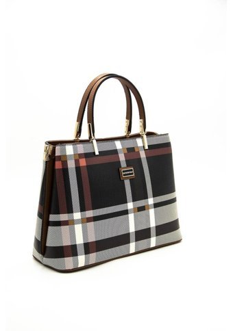 Silver & Polo Nv924 Kadın El Çantası Siyah A.Taba