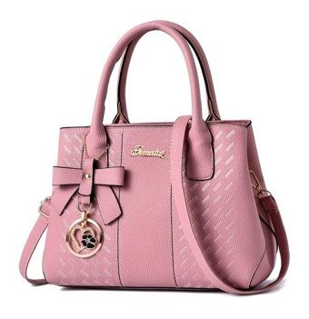Tcherchi Moda Nakış Kadın El Çantası Açık Pembe