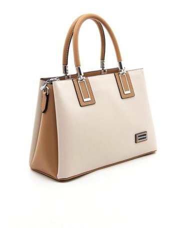 Silver & Polo Nv1000 Kadın El Çantası Bej A.Taba