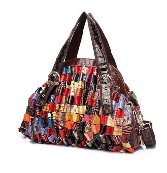 Tcherchi Trendy Dikişli Tote Kadın El Çantası