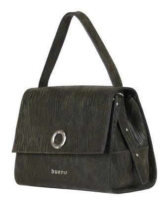Bueno Shoes Deri Kadın El Çantası Haki