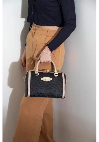 Silver & Polo Nv1091 Kadın El Çantası Siyah S.Nut