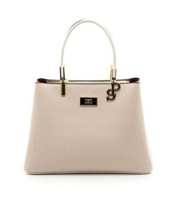 Silver & Polo Nv1098 Kadın El Çantası Bej Kemik
