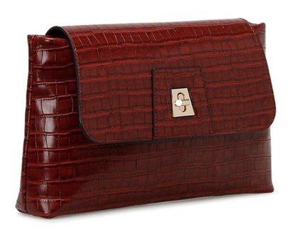Nine West Elantra 3Pr Kadın Clutch Bordo
