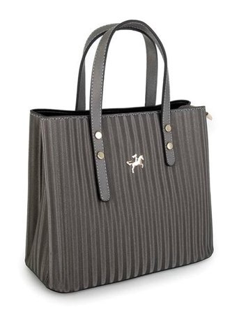 Gülşah Çaptı Bag Kadın El Çantası Gri