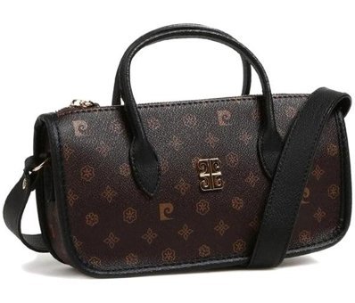 Pierre Cardin 05Pc23K138Mn Monogram Kadın El Çantası Kahverengi