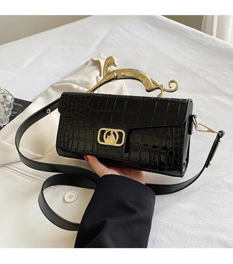 Tcherchi Moda Taşınabilir Akşam Yemeği Kadın El Çantası Gri