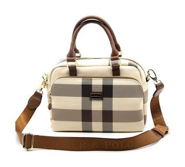 Silver & Polo Nv1018 Kadın El Çantası Krem Taba