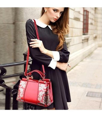Tcherchi Kadınlar İçin Moda Payetler Dekor Kadın El Çantası Altın