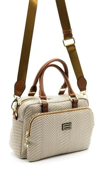 Silver & Polo Sp1018 Kadın El Çantası Bej Taba