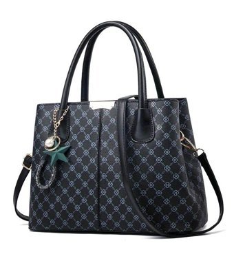 Tcherchi Trendy Timsah Desenli Tote Kadın El Çantası Kahverengi