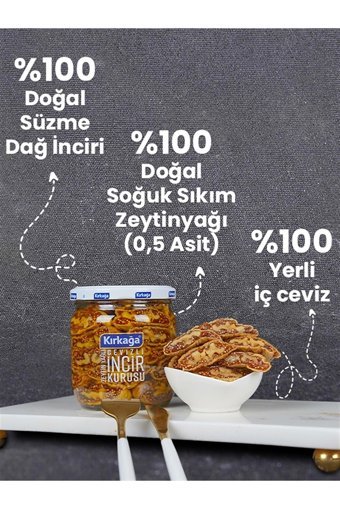 Kırkağa Şekersiz Kuru İncir 450 gr