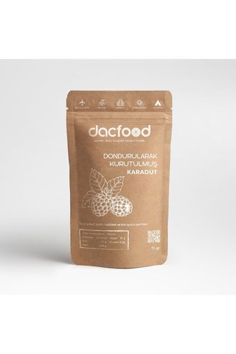 Dacfood Şekersiz Çekirdeksiz Karadut 15 gr