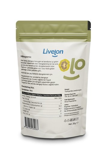 Livelon Şekersiz Karışık Kuru Meyve