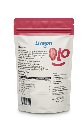 Livelon Şekersiz Karışık Kuru Meyve
