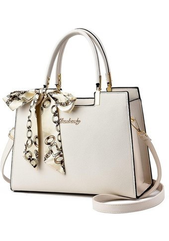Aromee Ferah Moda Totes Satchel Kadın El Çantası Beyaz