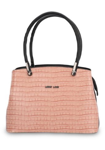 Merry Lane Roma Kroko Mrcn1401676 Kadın El Çantası Pudra