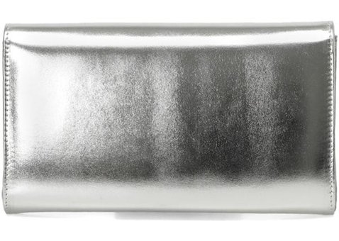 Nine West Rugybag 4Fx Kadın El Çantası Clutch Gümüş