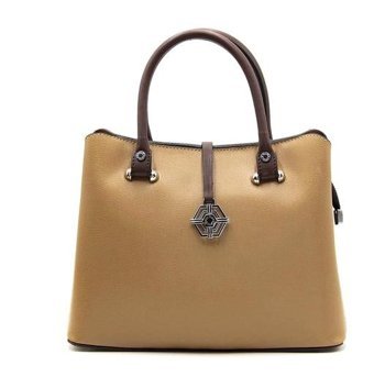 Silver & Polo Nv1089 Kadın El Çantası Kum Kahve
