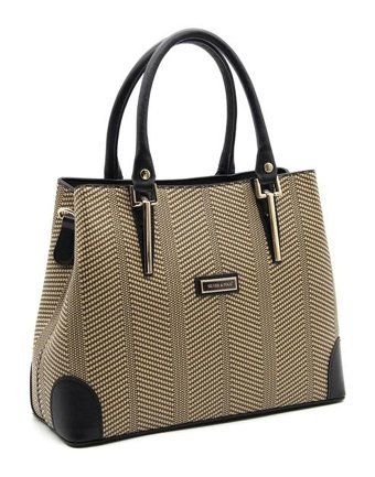Silver & Polo Sp667 Kadın El Çantası Nut Siyah