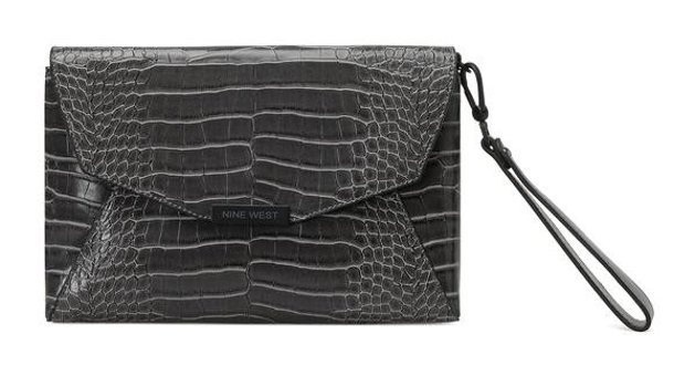Nine West Fıama 3Fx Kadın Clutch Füme