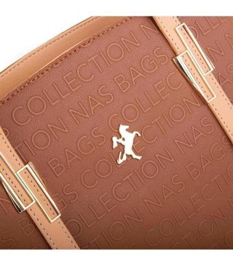 Gülşah Çaptı Bag Kadın El Çantası Taba