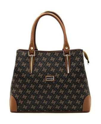 Silver & Polo Nv667 Kadın El Çantası Kahve Sarı Taba