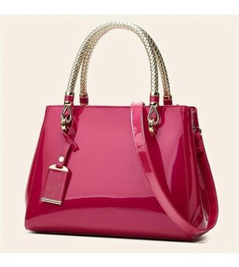 Tcherchi Trendy Her Şeye Uygun Çok Cepli Tote El Çantası Siyah