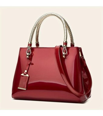Tcherchi Trendy Her Şeye Uygun Çok Cepli Tote El Çantası Siyah