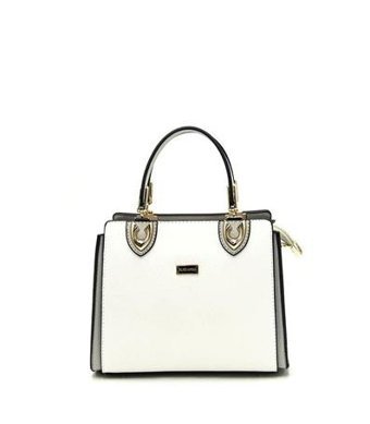 Silver & Polo Nv1133 Kadın El Çantası Beyaz A.Gri