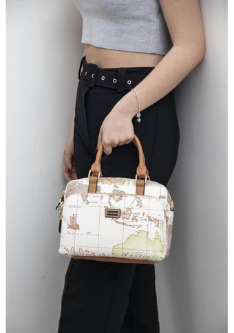 Silver & Polo Nv1018 Kadın El Çantası Bej Camel