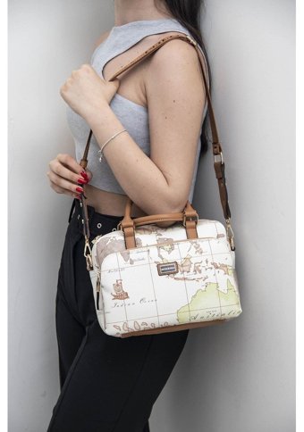 Silver & Polo Nv1018 Kadın El Çantası Bej Camel