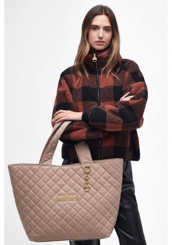 Barbour Cm31 B.Intl Battersea Kadın El Çantası Camel
