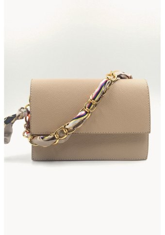 Melen Shoes Fluff Kadın El Çantası Bej