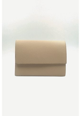 Melen Shoes Fluff Kadın El Çantası Bej