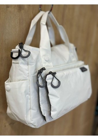 Madamminik Smart Bags Su Geçirmez Kadın El Çantası Beyaz
