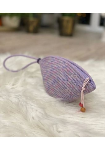 Sistaful El Örgüsü Hasır Kadın El Çantası