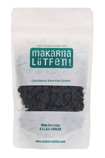 Makarna Lütfen Şekersiz Çekirdeksiz Üzüm 150 gr